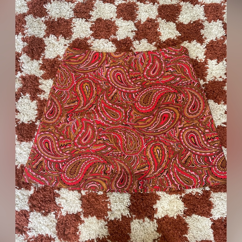 Vintage paisley skirt